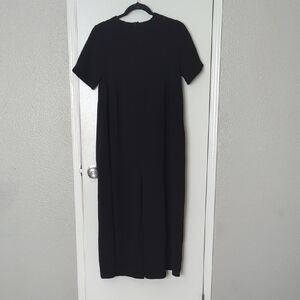 ASOS Black Short-Sleeve Jumpsuit